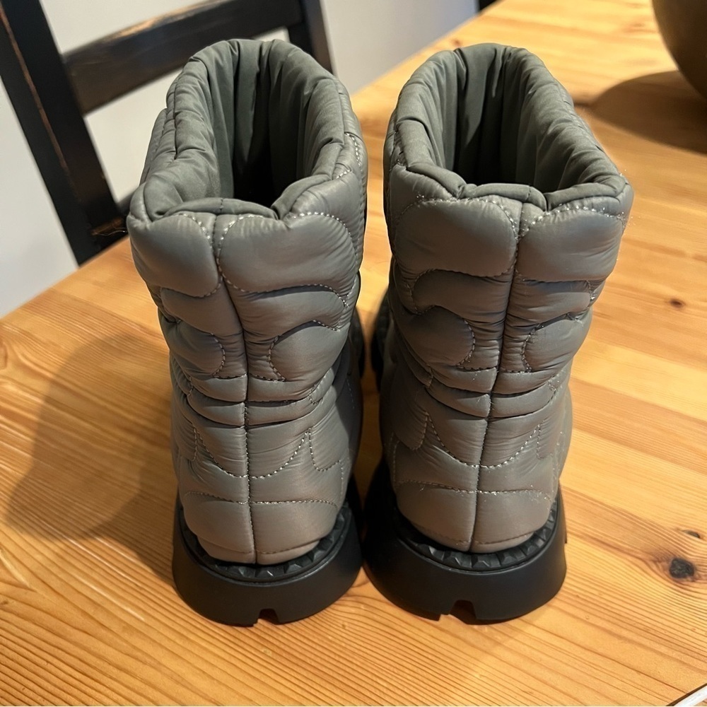Ash JEWEL Boots In Green Quilted Nylon NEW 36 JB - Picture 7 of 9